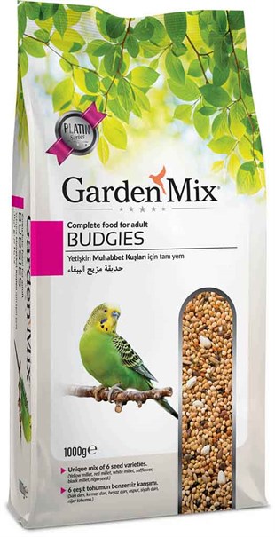 Gardenmix Platin Muhabbet Kuşu Yemi 1 Kg