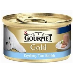 Pro Plan Gourmet Gold Kıyılmış Ton Balıklı Konserve Kedi Maması 85 Gr