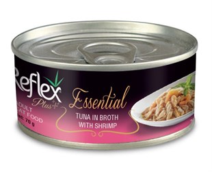 Reflex Plus Essential Ton Balıklı Karidesli Soslu Kedi Konservesi 70 Gr