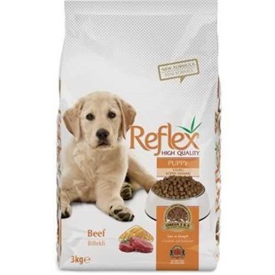 Reflex Puppy Biftekli ve Pirinçli Yavru Köpek Maması 3 Kg