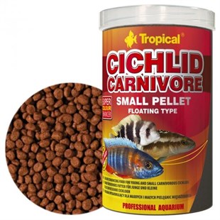 Tropical Cichlid Carnivore Small P 90 Gr. 250 Ml.