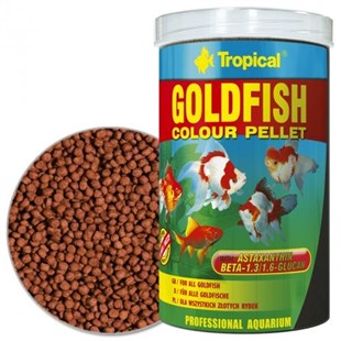 Tropical Goldfish Colour Pellet 36 Gr 100 Ml